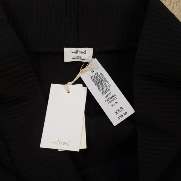 Wilfred long sleeve off the shoulder top - Picture 2 of 5